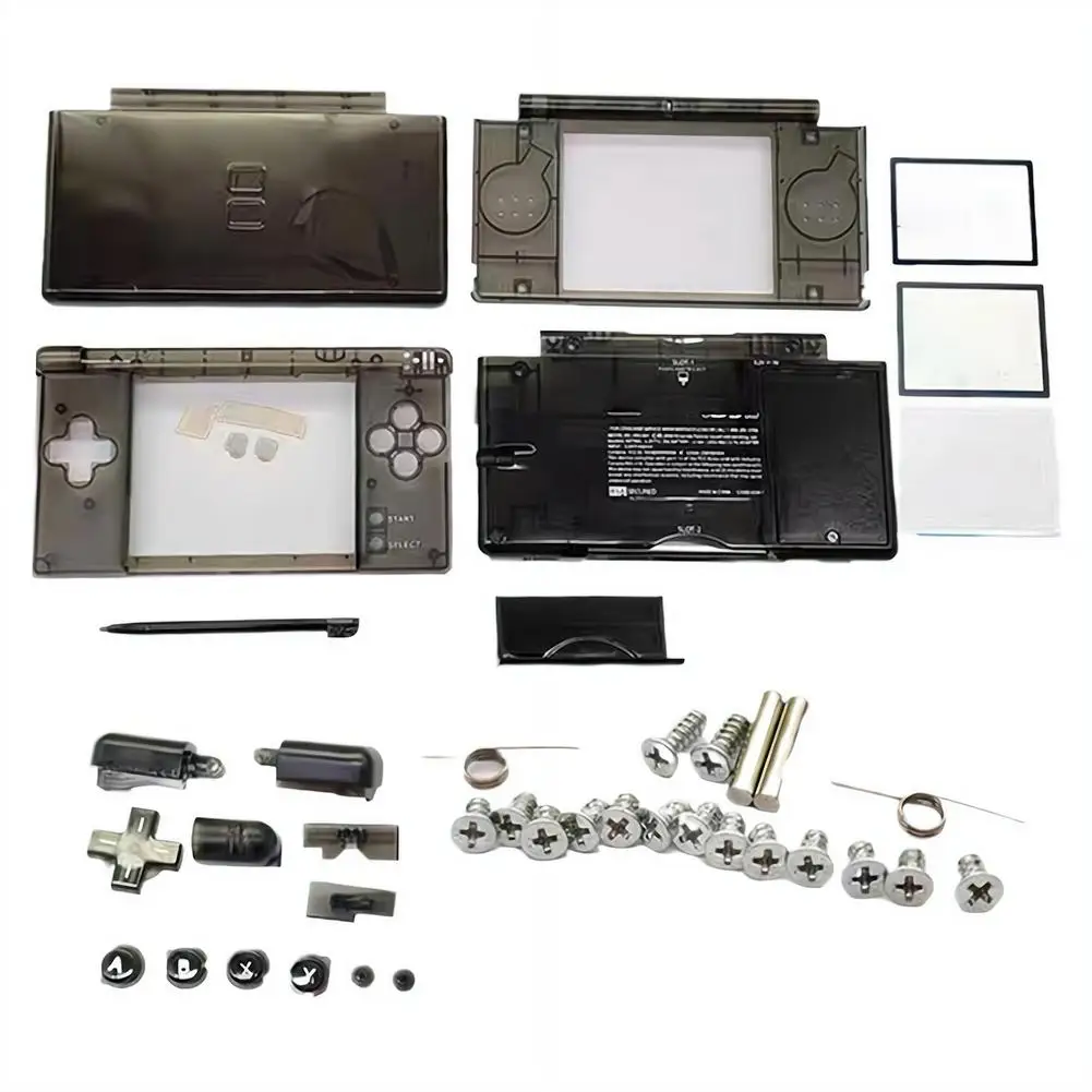 Сменный корпус для Nintendo DS Lite, прозрачный полный комплект корпуса, набор для самостоятельной замены корпуса для NDSL
Сменный корпус для Nintendo DS Lite, прозрачный полный комплект корпуса, набор для самостоятельной замены корпуса для NDSL