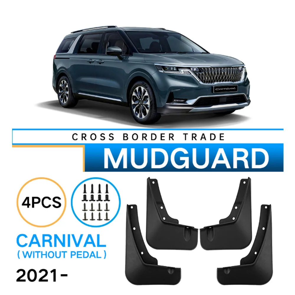 Car Mudguards For KIA Carnival 2021-2024 ABS Mud Guards Fender Flare Mudflaps Exterior Parts Auto Accessories
Car Mudguards For KIA Carnival 2021-2024 ABS Mud Guards Fender Flare Mudflaps Exterior Parts Auto Accessories