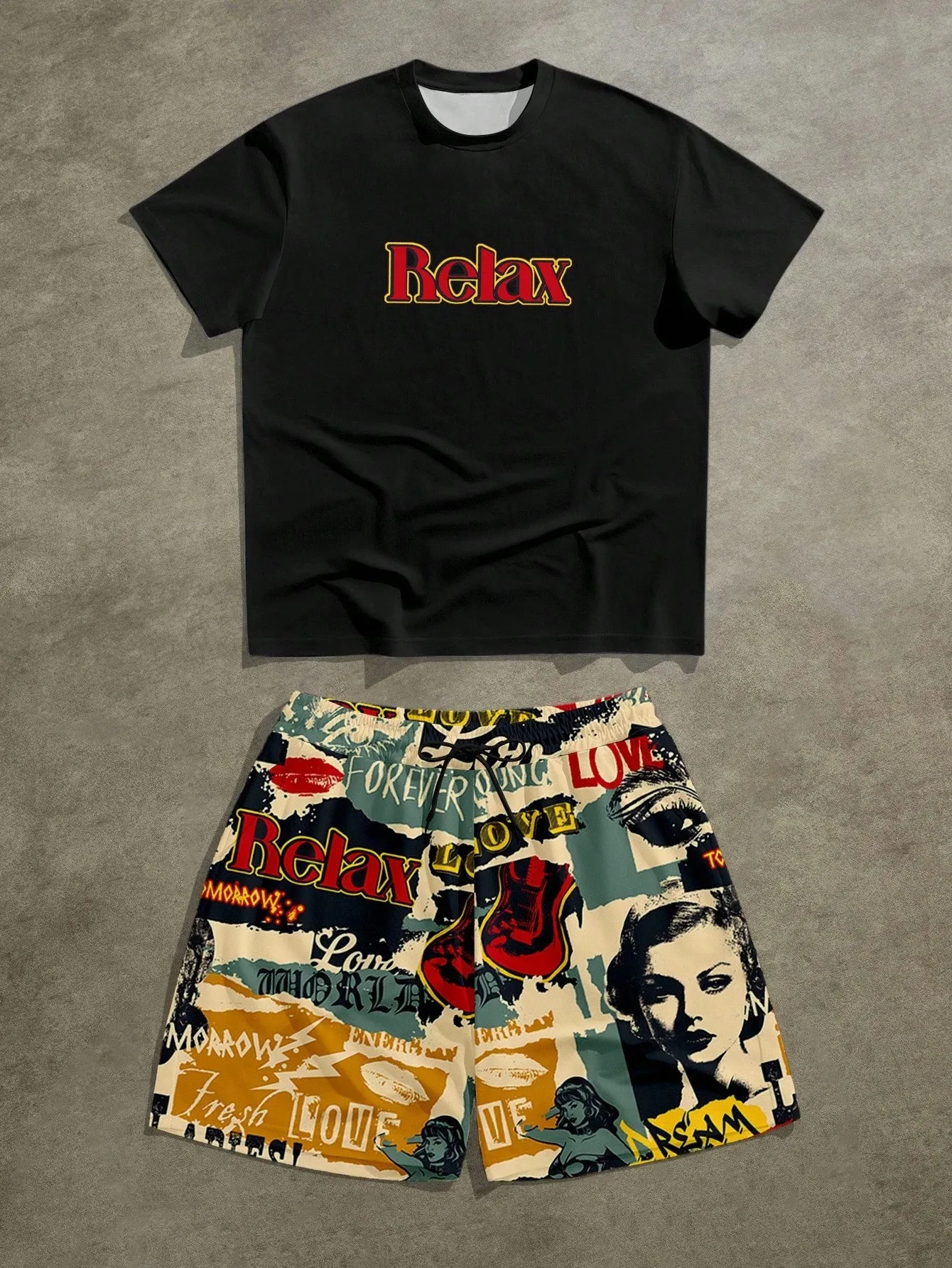 Мужская одежда 2026: Легкие дышащие шорты с коротким рукавом и буквенным принтом для роллербординга и хип-хопа
Мужская одежда 2026: Легкие дышащие шорты с коротким рукавом и буквенным принтом для роллербординга и хип-хопа