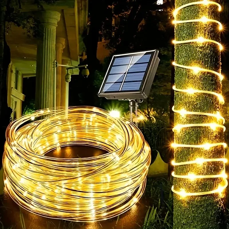 Solar Rope Light Waterproof Outdoor LED Solar Lights for Party Garden Yard Wedding Christmas Holiday Tree Decoration Lighting
Solar Rope Light Waterproof Outdoor LED Solar Lights for Party Garden Yard Wedding Christmas Holiday Tree Decoration Lighting