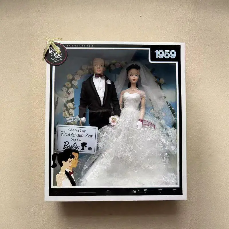 Barbie Elvis And Priscilla 2008 Wedding Doll Set Pink Label Collector Edition Collectible Figurine For Adult Collection
Barbie Elvis And Priscilla 2008 Wedding Doll Set Pink Label Collector Edition Collectible Figurine For Adult Collection