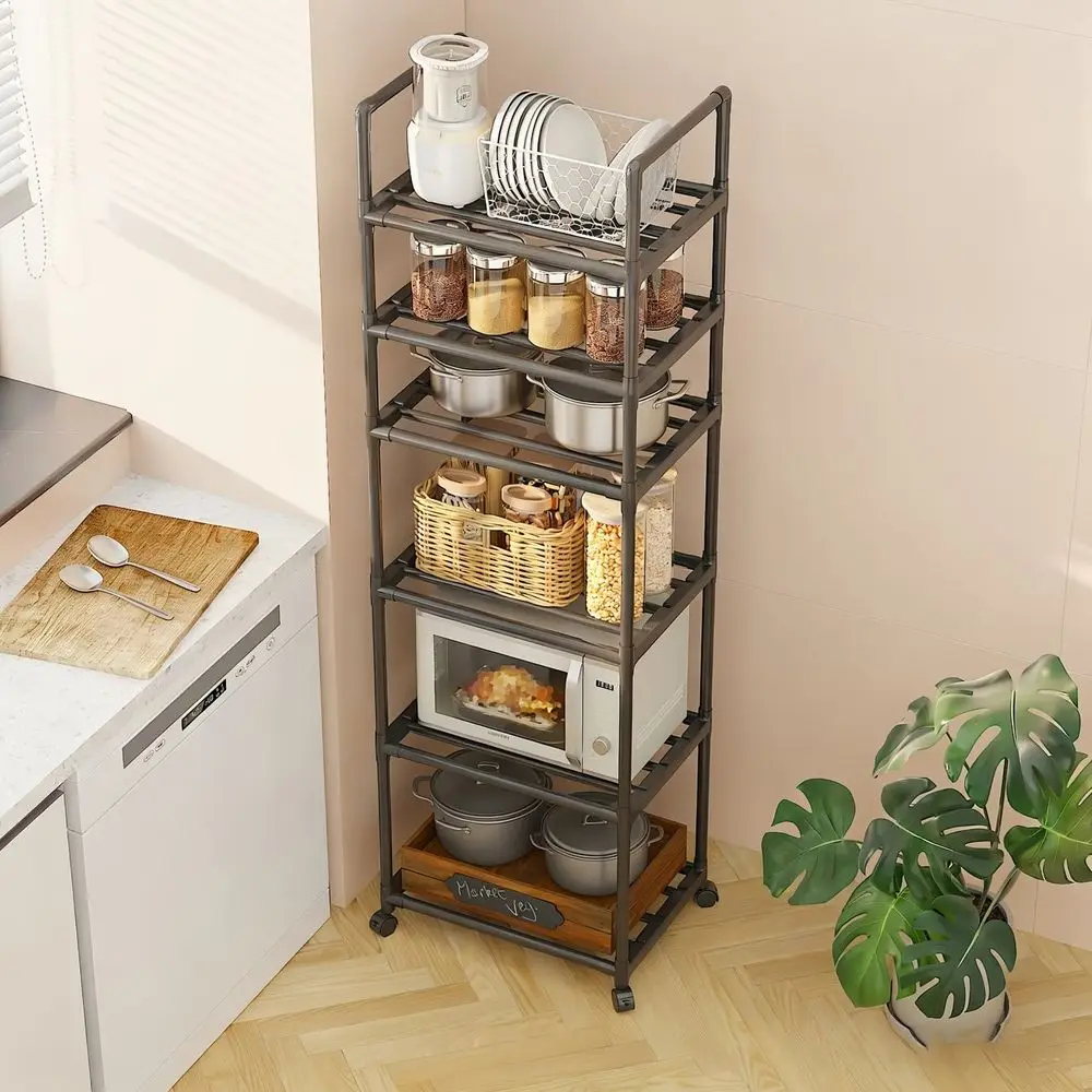 Heavy Duty Storage Rack, Adjustable Leveling Feet, Stable Metal Shelving Unit For Pantry, Kitchen, Closet, Garage, Space Saving
Heavy Duty Storage Rack, Adjustable Leveling Feet, Stable Metal Shelving Unit For Pantry, Kitchen, Closet, Garage, Space Saving