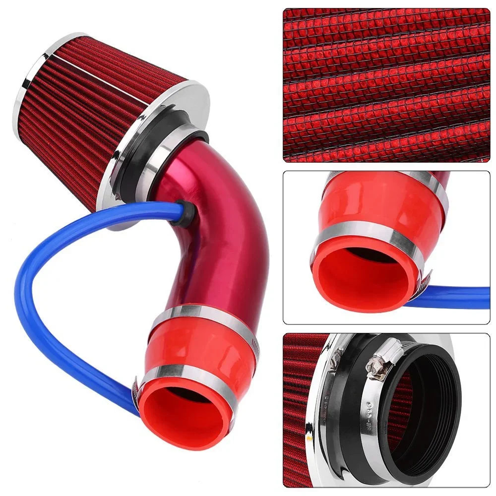 Car Universal 76mm Air Filter & Cold Air Intake Pipe Turbo Induction Pipe Tube Kit With Air Filter Cone Aluminum Pipe Kit
Car Universal 76mm Air Filter & Cold Air Intake Pipe Turbo Induction Pipe Tube Kit With Air Filter Cone Aluminum Pipe Kit