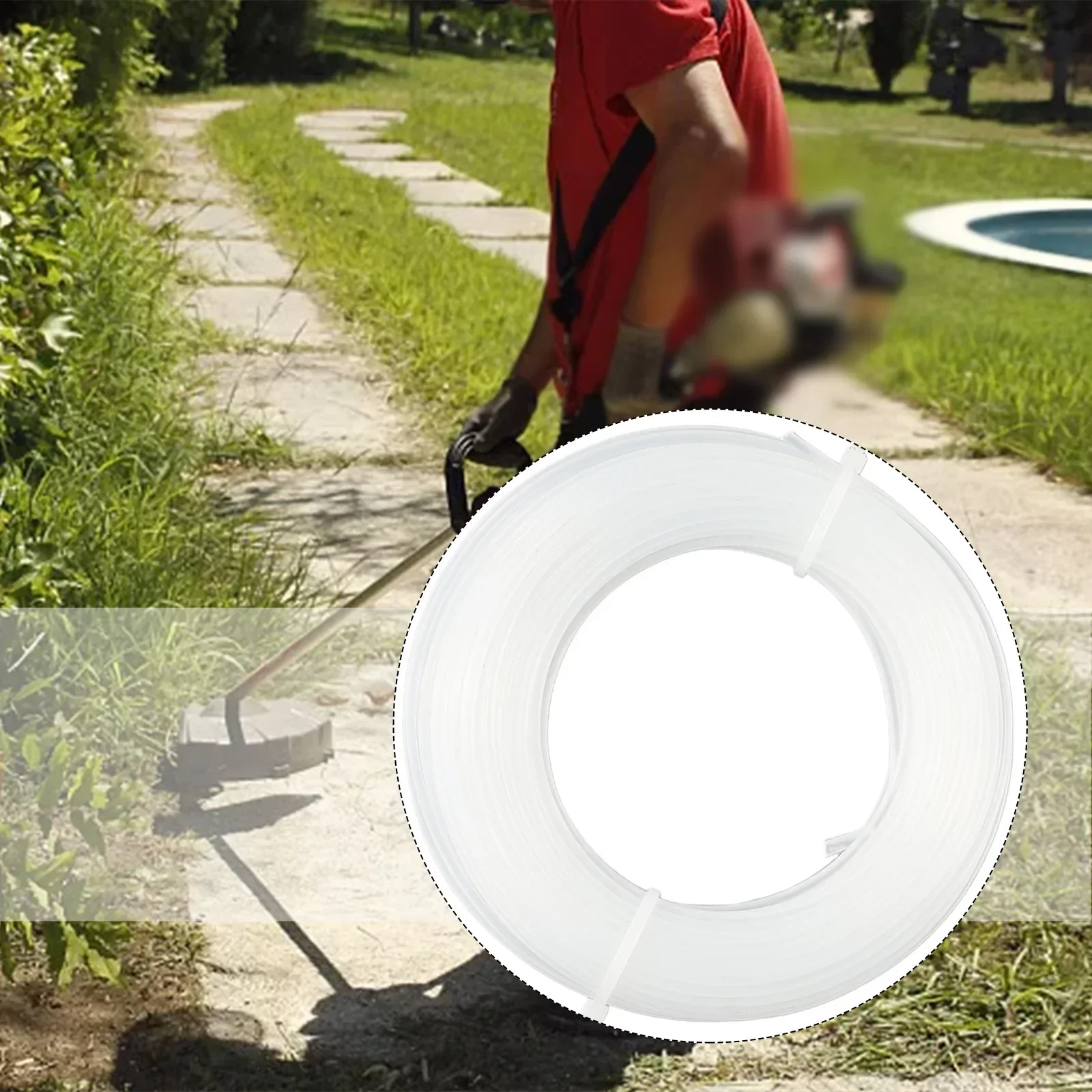 Brand New High Qaulity Around The Fence Grass Trimmer Inaccessible Places Line Grass Trimmer Line 1.6mm/2.0mm Transparent
Brand New High Qaulity Around The Fence Grass Trimmer Inaccessible Places Line Grass Trimmer Line 1.6mm/2.0mm Transparent