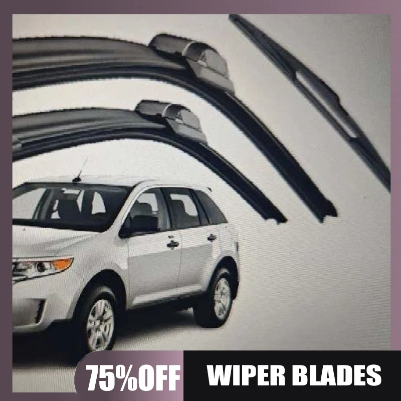 Suitable for Ford EDGE imported 2009-2013 26+19+14 Edge front and rear wipers
Suitable for Ford EDGE imported 2009-2013 26+19+14 Edge front and rear wipers
