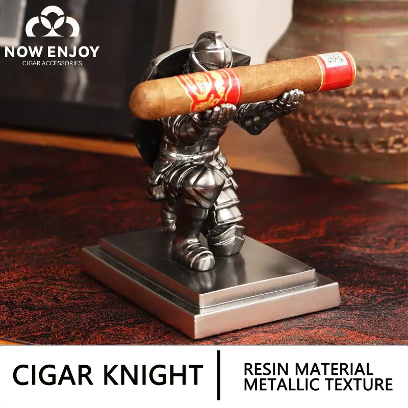 NOW ENJOY 2026 Creative Cigar Holder Shield Knight Resin Cigar Display Holder Cigar Knight Holder Smoking Accessory
NOW ENJOY 2026 Creative Cigar Holder Shield Knight Resin Cigar Display Holder Cigar Knight Holder Smoking Accessory