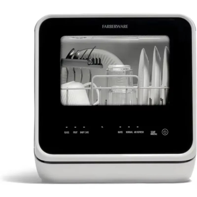 Farberware Portable Countertop Dishwasher with 5-Liter Built-in Water Tank - 5-Program System for Home, RV, and Apartment
Farberware Portable Countertop Dishwasher with 5-Liter Built-in Water Tank - 5-Program System for Home, RV, and Apartment