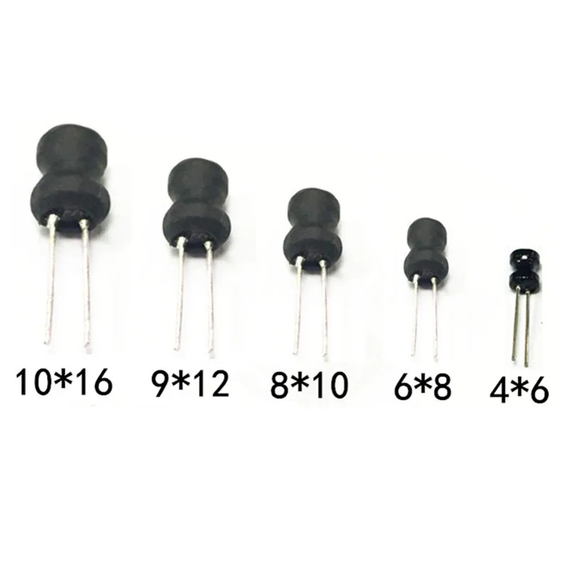 50p 0810 Power Inductor DIP 8*10mm 8X10mm 1/1.5/2.2/3.3/4.7/6.8/10/22/33/100uH 1MH 2.2MH 4.7MH 10MH 20MH 30MH Inductance 2 Pins
50p 0810 Power Inductor DIP 8*10mm 8X10mm 1/1.5/2.2/3.3/4.7/6.8/10/22/33/100uH 1MH 2.2MH 4.7MH 10MH 20MH 30MH Inductance 2 Pins