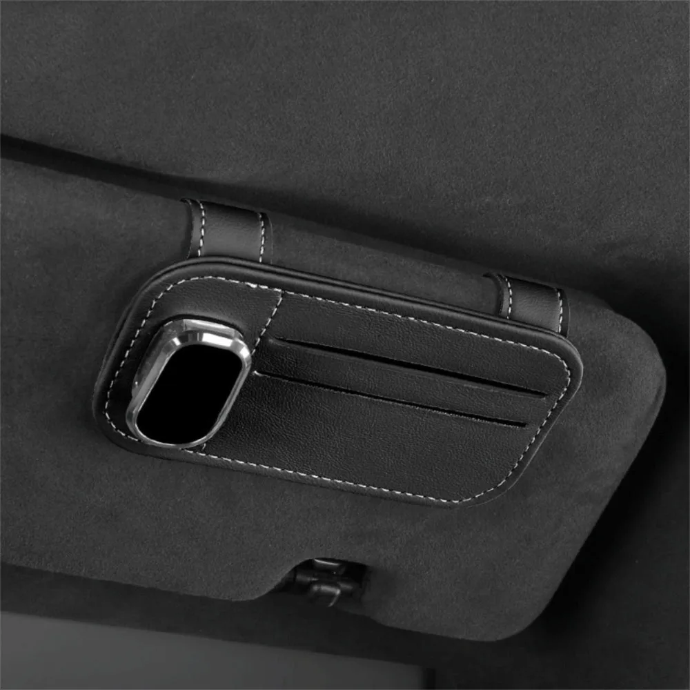Universal Fit Sunglasses Holder Anti-scratch Soft Glasses Clip Easy To Install Space Saving Car Sun Visor Organizer
Universal Fit Sunglasses Holder Anti-scratch Soft Glasses Clip Easy To Install Space Saving Car Sun Visor Organizer
