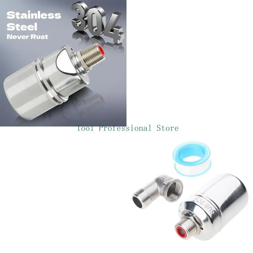 57QF Steel Float Ball Valves Full Set Includes Threaded Elbow Adapters
57QF Steel Float Ball Valves Full Set Includes Threaded Elbow Adapters