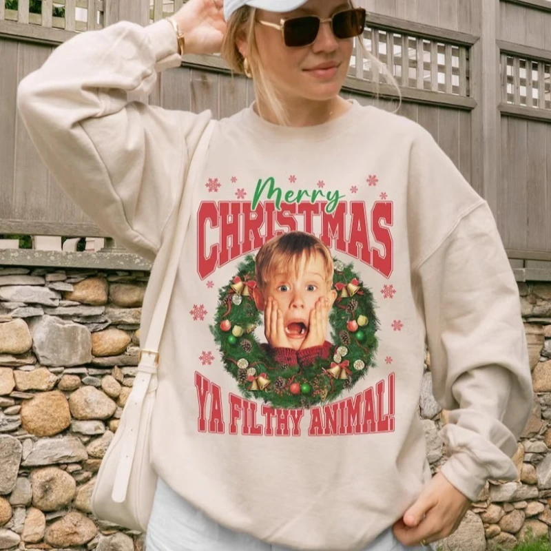 McCallister Home Alone Sweatshirt Christmas Movie Sweater Funny Christmas Sweats Soft Comfortable Keep Warm Long Sleeve Hoody
McCallister Home Alone Sweatshirt Christmas Movie Sweater Funny Christmas Sweats Soft Comfortable Keep Warm Long Sleeve Hoody