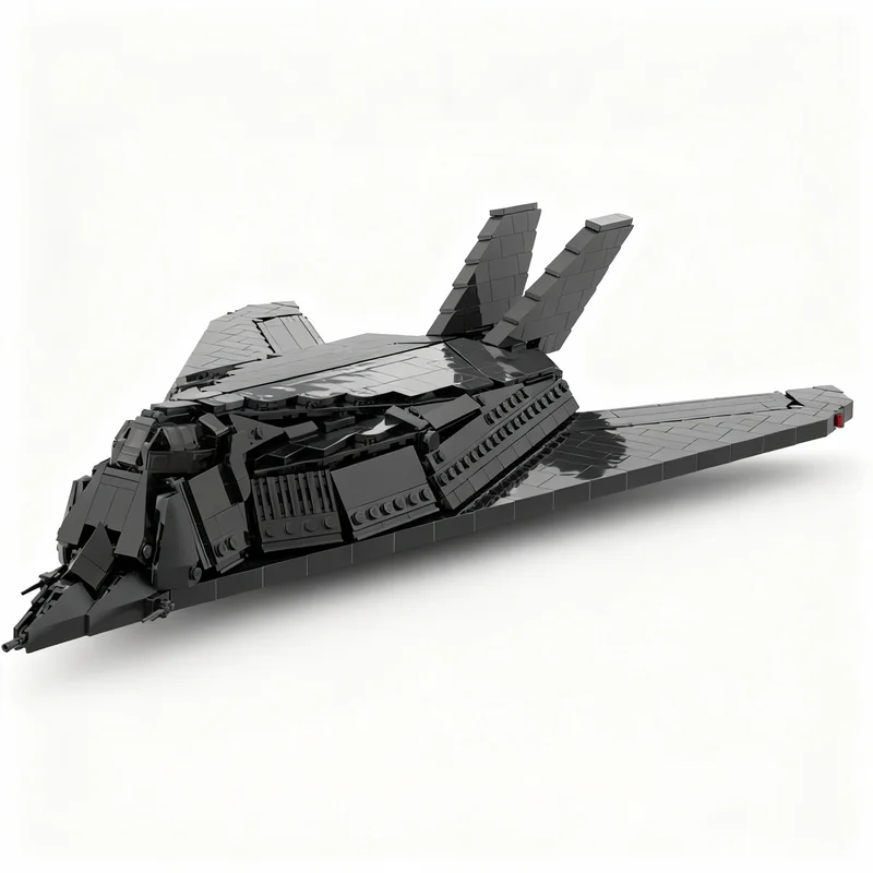 1136pcs MOC F 117 Nighthawk Freestyle Model Building Blocks Construction Toy Christmas Gifts DIY Creative Idea Education Brick
1136pcs MOC F 117 Nighthawk Freestyle Model Building Blocks Construction Toy Christmas Gifts DIY Creative Idea Education Brick