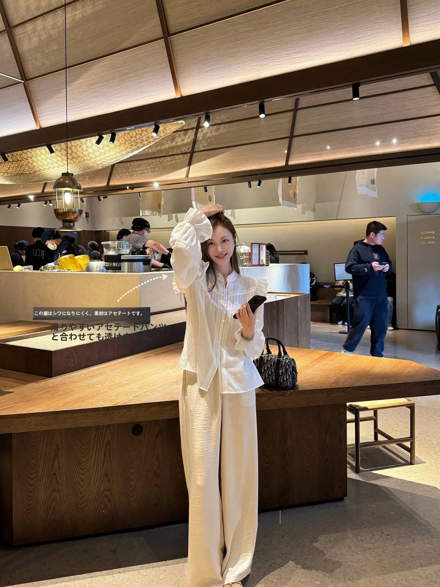 Qian Meixi Women's Casual Straight Leg Wide Leg Pants Airy Acetate Simulation High Density K Wrinkle Slimming Summer Drape
Qian Meixi Women's Casual Straight Leg Wide Leg Pants Airy Acetate Simulation High Density K Wrinkle Slimming Summer Drape