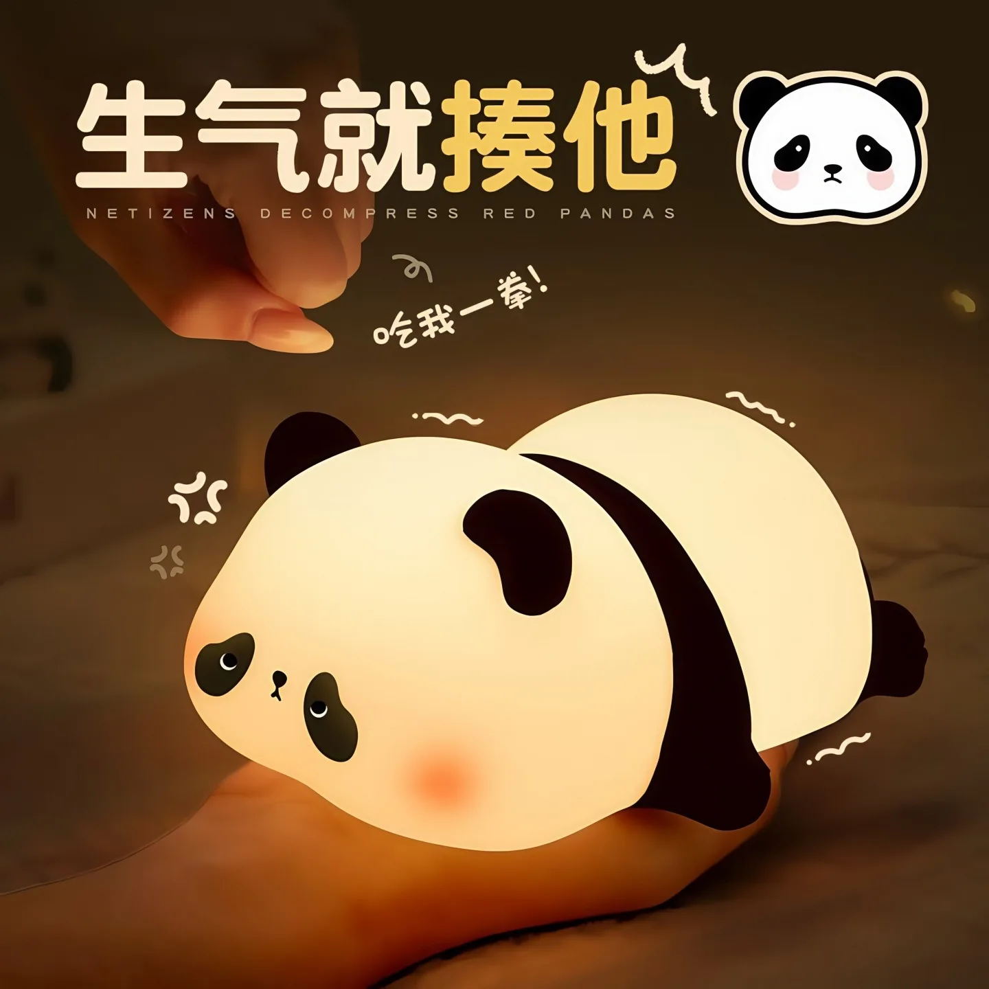 New Panda LED Night Light Living Room Cute Panda Plastic Lamp Bedside Decor Creative Kids Night Light Birthday Gift Decoration
New Panda LED Night Light Living Room Cute Panda Plastic Lamp Bedside Decor Creative Kids Night Light Birthday Gift Decoration