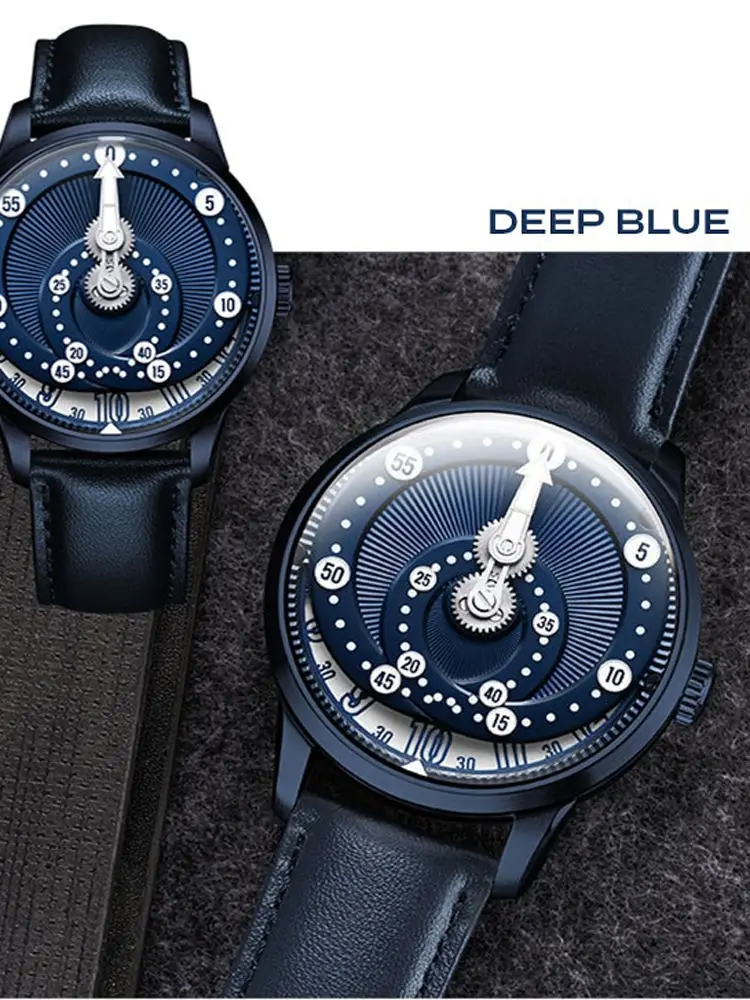 MandetBrote Wonderful Track Watch Automatic Mechanical Luminous Leather Personalized Creative Men's Watch
MandetBrote Wonderful Track Watch Automatic Mechanical Luminous Leather Personalized Creative Men's Watch