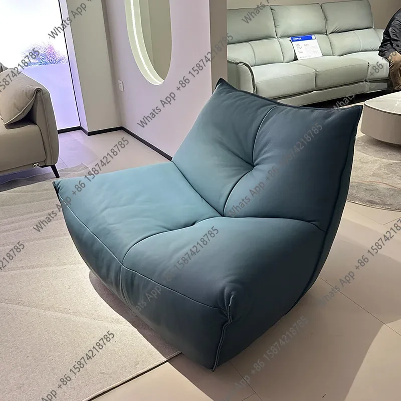 M-W Lazy Sofa Chair Single Leisure Chair Living Room Full Leather First Layer Cowhide Rotating Big Black Cow Matching New Models
M-W Lazy Sofa Chair Single Leisure Chair Living Room Full Leather First Layer Cowhide Rotating Big Black Cow Matching New Models