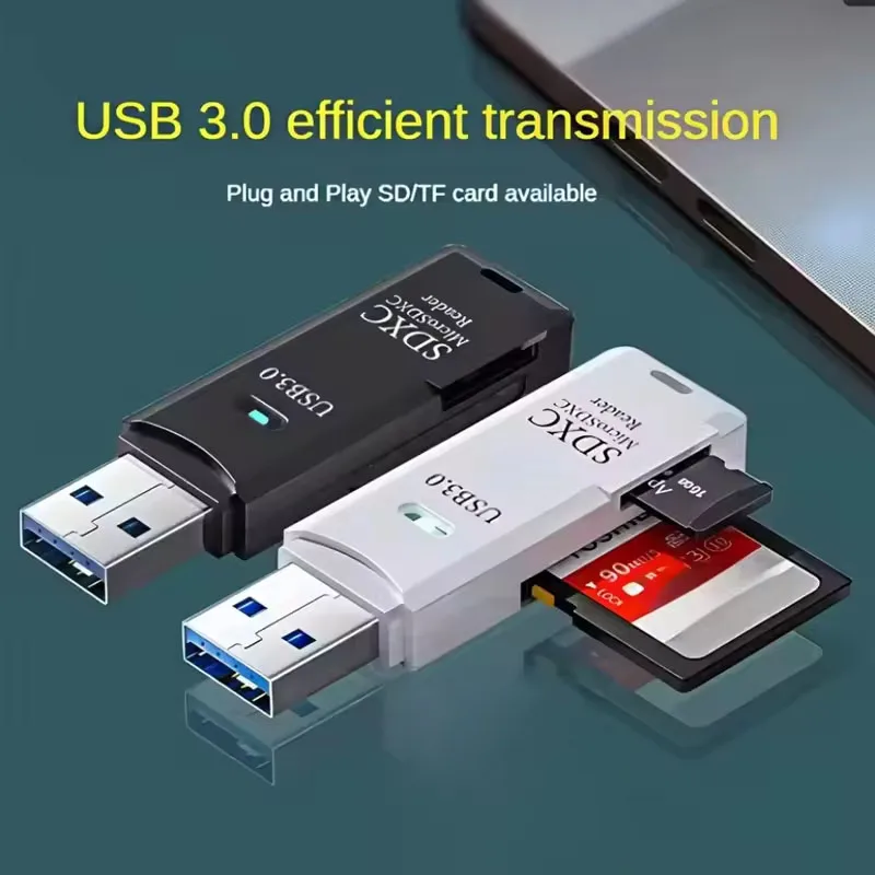 2-in-1 Multi-Functional USB 2.0 Card Reader And Writer Micro SD/TF Memory Card Reader USB Flash Drive Adapter for PC And Laptops
2-in-1 Multi-Functional USB 2.0 Card Reader And Writer Micro SD/TF Memory Card Reader USB Flash Drive Adapter for PC And Laptops