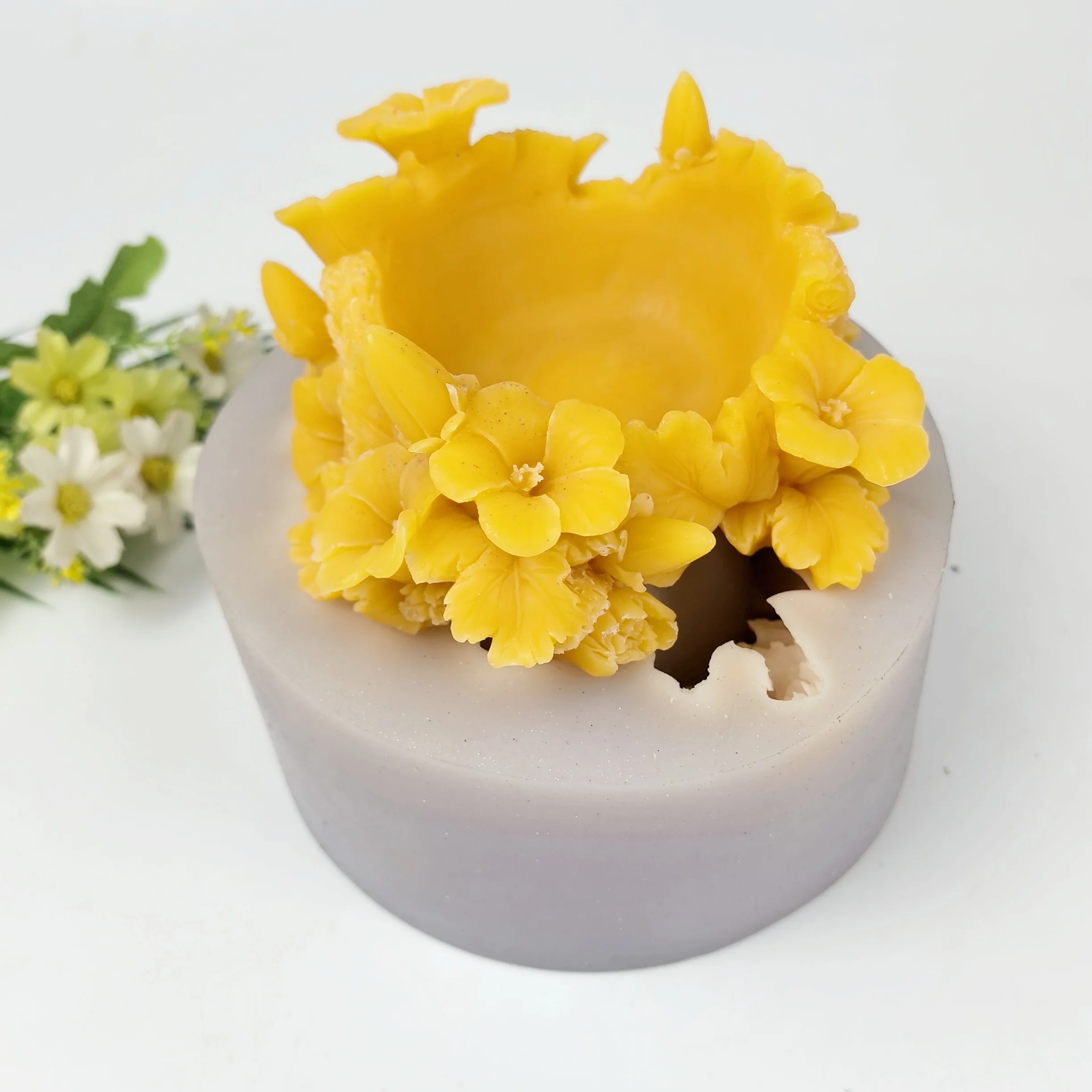 Mold Silicone Soap Molds Morning Glory Candle Holder Storage Box Moulds Handmade Making Clay Resin Moulds
Mold Silicone Soap Molds Morning Glory Candle Holder Storage Box Moulds Handmade Making Clay Resin Moulds