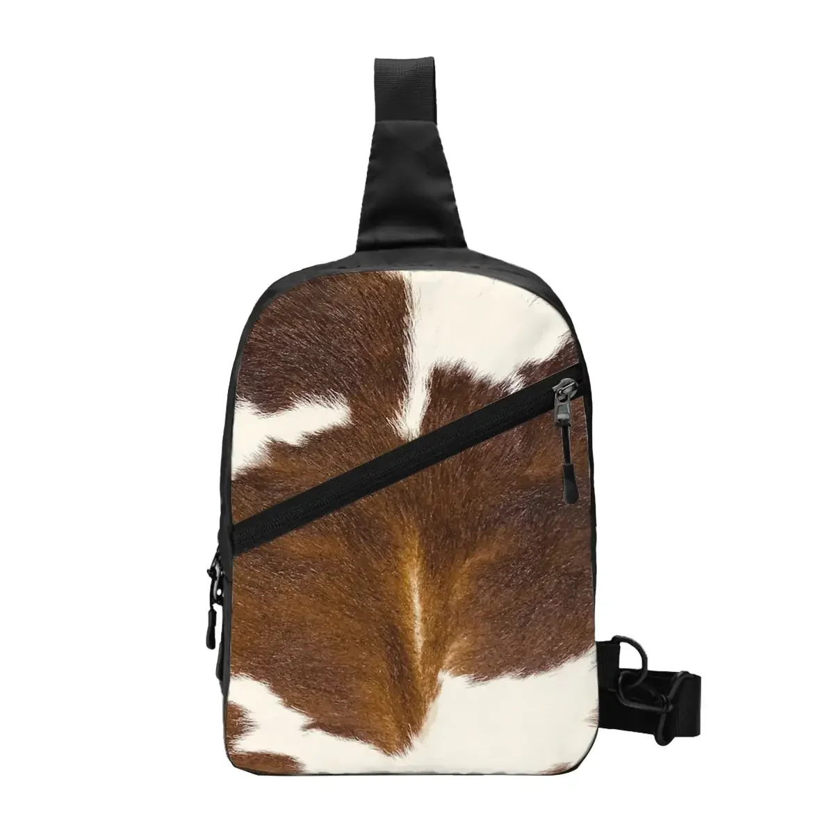 Stylish Cow Fur Cowhide Texture Cow Skin Print Patter Chest Bag Men Sling Crossbody Backpack Chest Bag Daypack Shoulder Bag
Stylish Cow Fur Cowhide Texture Cow Skin Print Patter Chest Bag Men Sling Crossbody Backpack Chest Bag Daypack Shoulder Bag