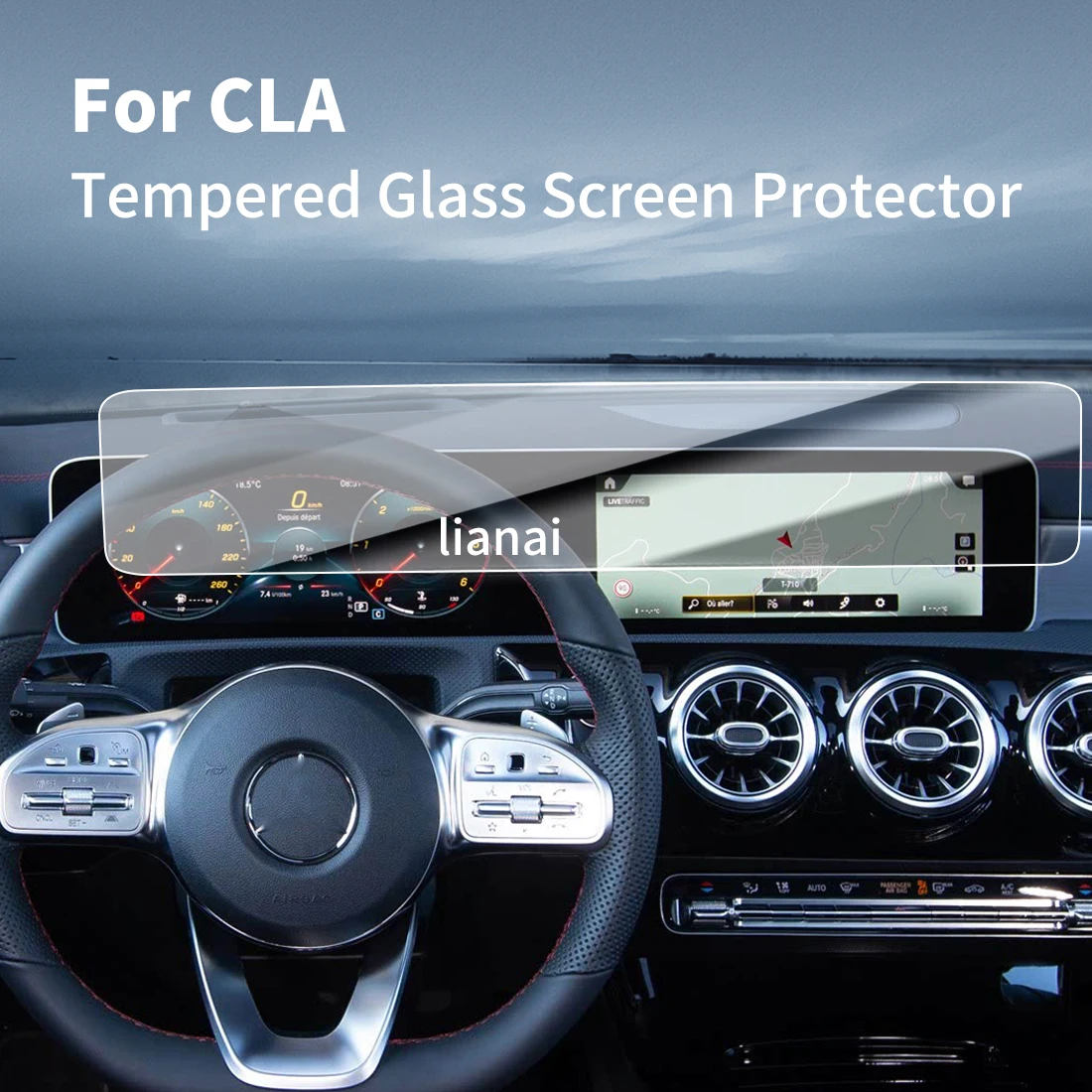 Screen Protector For 25-26 Benz CLA mpered Glass Protective Film GPS Video Navigator Car Stickers Vehicle Accessories
Screen Protector For 25-26 Benz CLA mpered Glass Protective Film GPS Video Navigator Car Stickers Vehicle Accessories