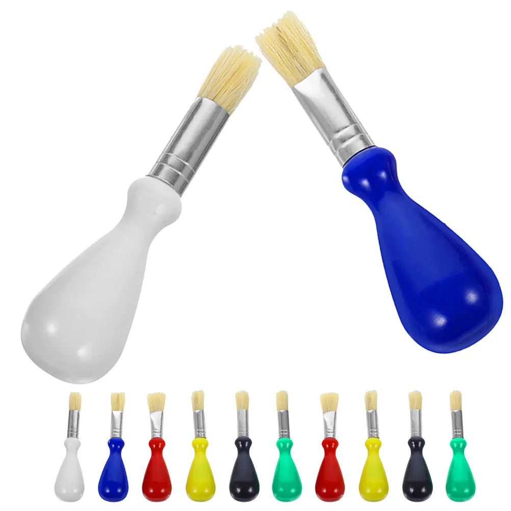 12Pcs Kids Paint Brushes Set Versatile Art Painting Tool for Doodling Drawing Coloring Easy Control Comfortable Handle Bulk
12Pcs Kids Paint Brushes Set Versatile Art Painting Tool for Doodling Drawing Coloring Easy Control Comfortable Handle Bulk