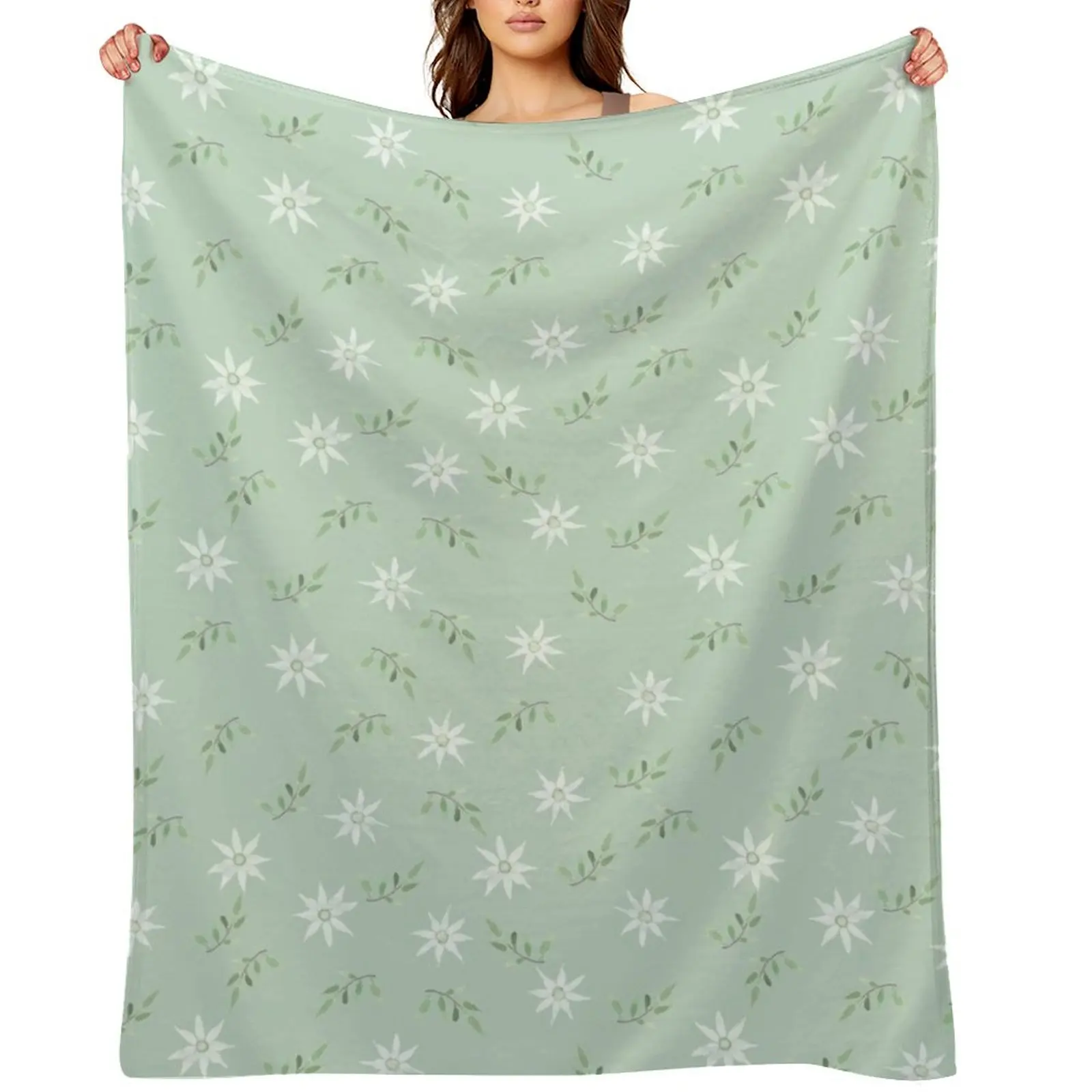 Flannel flower - Green Throw Blanket Heavy Luxury Designer halloween Sofa Quilt Blankets
Flannel flower - Green Throw Blanket Heavy Luxury Designer halloween Sofa Quilt Blankets