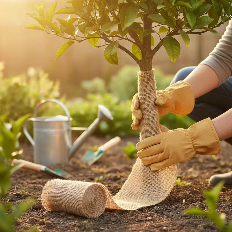 1 Roll Tree Cover Tree Wrap Cloth Cover Tree Warm-keeping Wrapper Wind-proof Plants Cover Jute Plant Protect Bandage Roll
1 Roll Tree Cover Tree Wrap Cloth Cover Tree Warm-keeping Wrapper Wind-proof Plants Cover Jute Plant Protect Bandage Roll