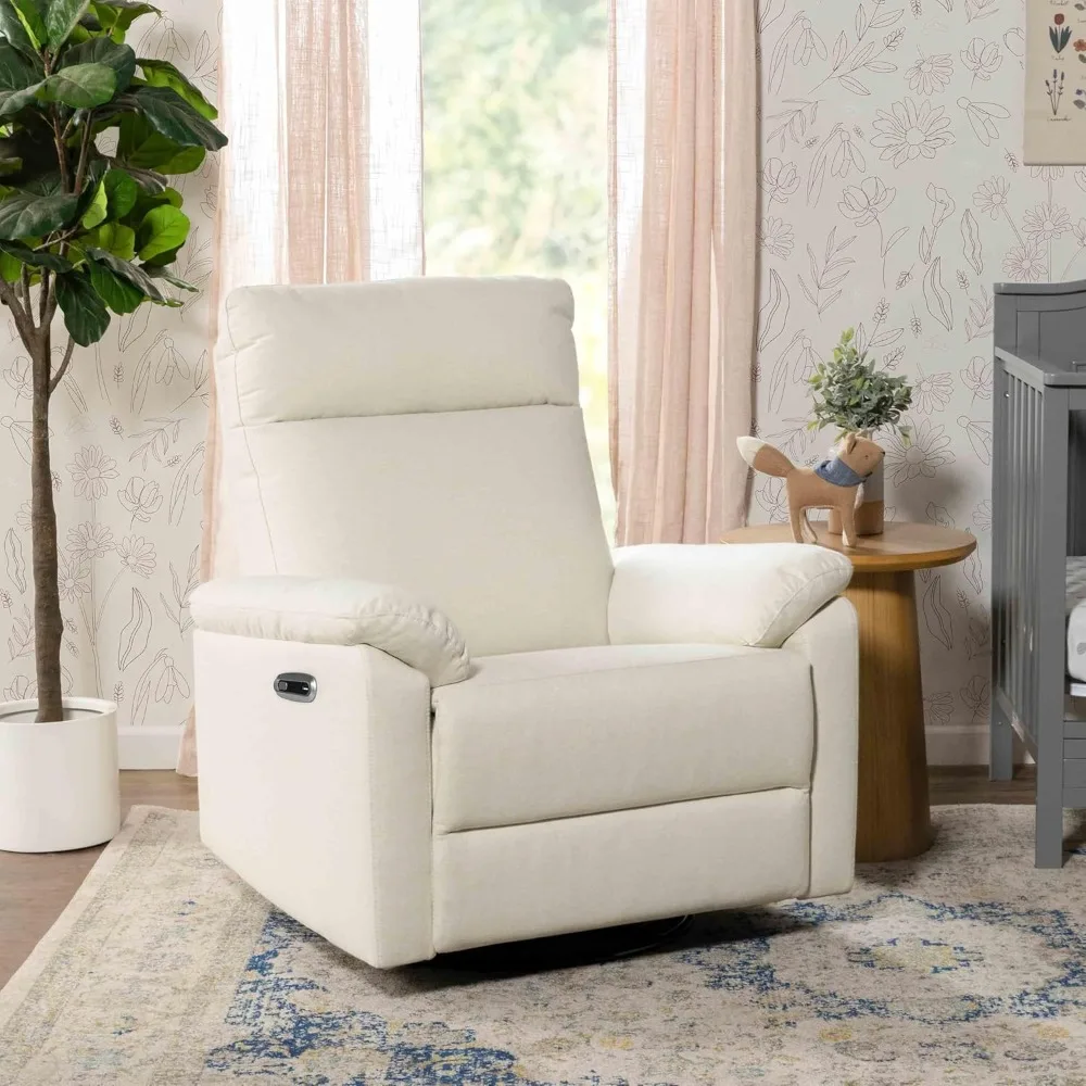 Power Recliner - Swivel Nursery Glider with USB Port - Electric Recliner Chairs for Adults 270° Reclining Rocking Chair
Power Recliner - Swivel Nursery Glider with USB Port - Electric Recliner Chairs for Adults 270° Reclining Rocking Chair