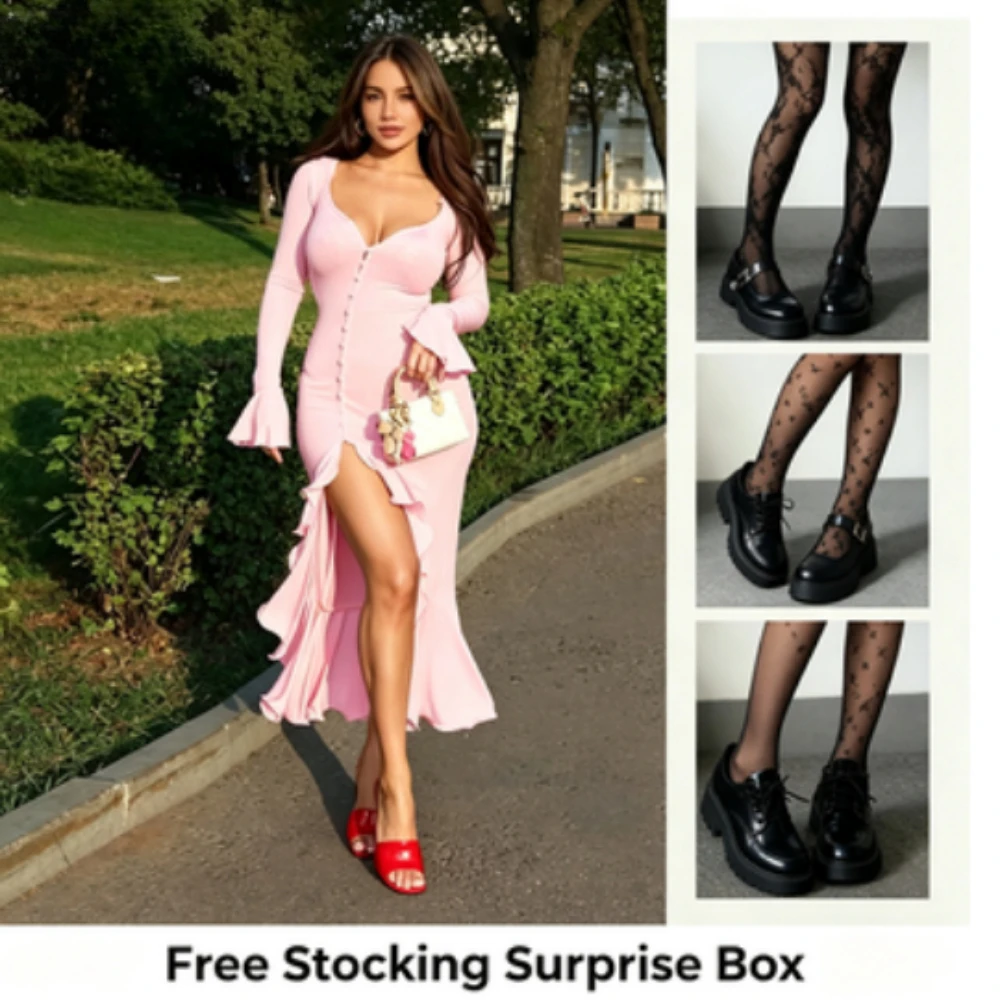 Women's Sexy Dresses Ruched Waist Flare Sleeve Button Down Side Split Maxi Dress Long Formal Evening Going Out Dress
Women's Sexy Dresses Ruched Waist Flare Sleeve Button Down Side Split Maxi Dress Long Formal Evening Going Out Dress