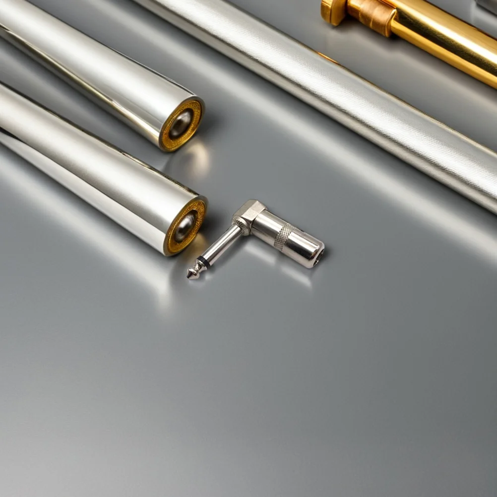 5Pcs Right Angle Audio Connector 6.35mm Nickel Plated Guitar Microphone Mono Jack Adapter 90 Degree Cable Plug Zinc Alloy
5Pcs Right Angle Audio Connector 6.35mm Nickel Plated Guitar Microphone Mono Jack Adapter 90 Degree Cable Plug Zinc Alloy