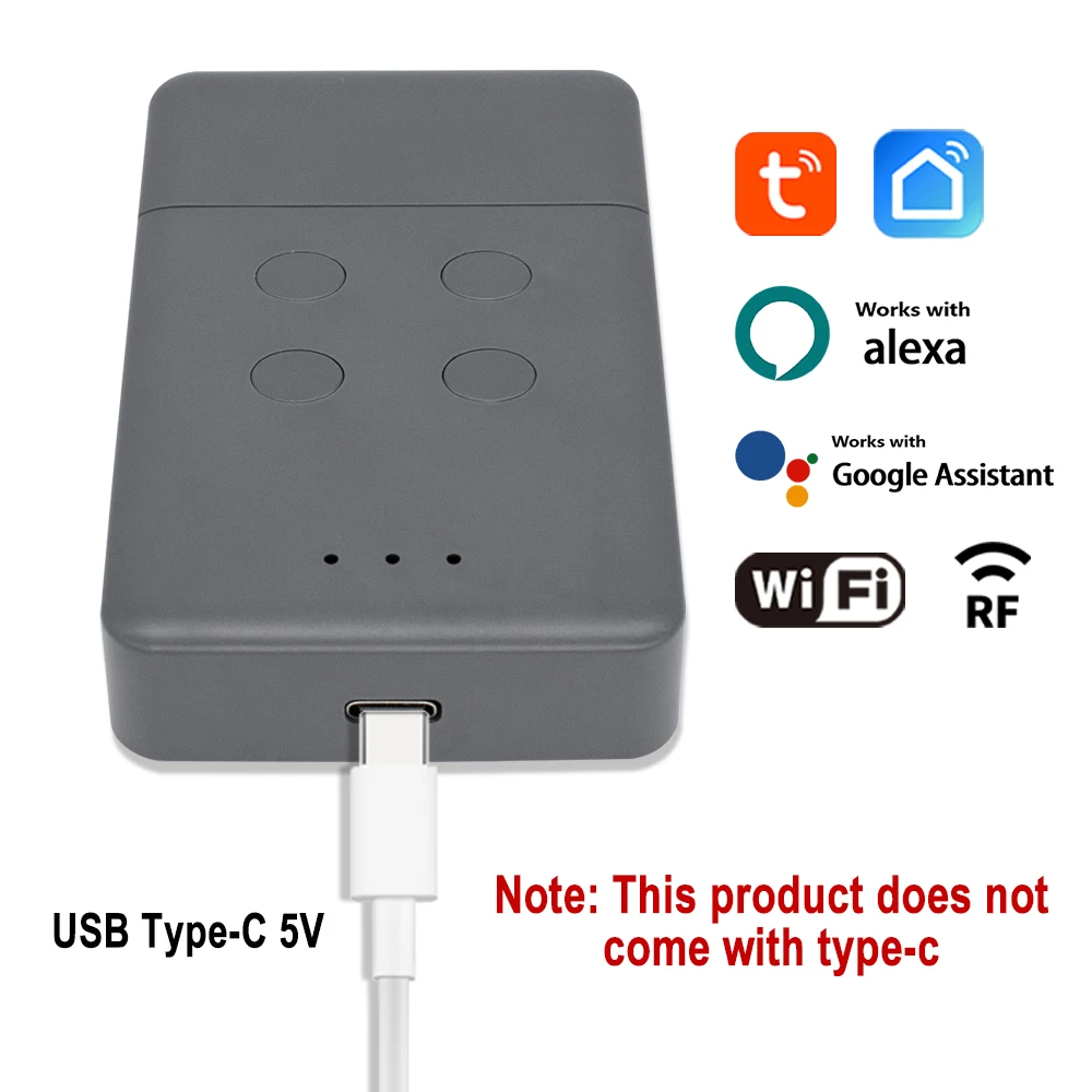 Tuya Wifi Smart RF Wifi Converter Gate Remote Control