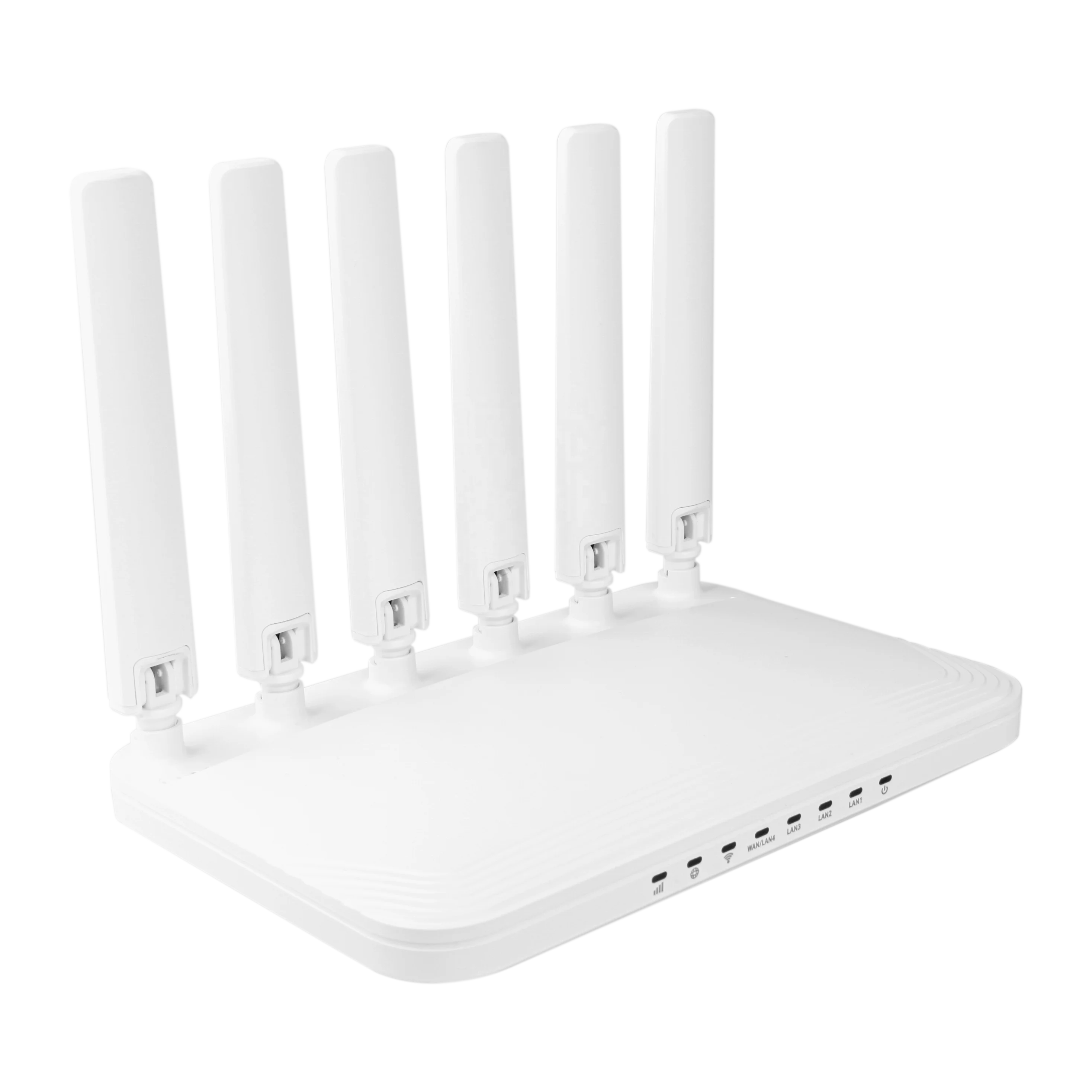 EU Version Openwrt 4G/ 5G LTE CPE Sim Wireless Router AX3000 WIFI 6 Router with SIM Card Slot with 6 High Gain Antennas
EU Version Openwrt 4G/ 5G LTE CPE Sim Wireless Router AX3000 WIFI 6 Router with SIM Card Slot with 6 High Gain Antennas