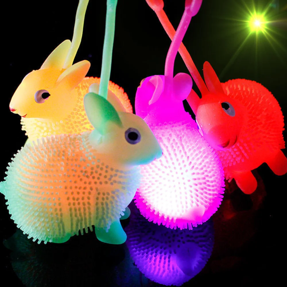 1pc Rabbit Glowing Ball Cute Children's Toys Funny Squeeze Elastic Ball Decompression Stress Relief Children's Flash Release Toy
1pc Rabbit Glowing Ball Cute Children's Toys Funny Squeeze Elastic Ball Decompression Stress Relief Children's Flash Release Toy