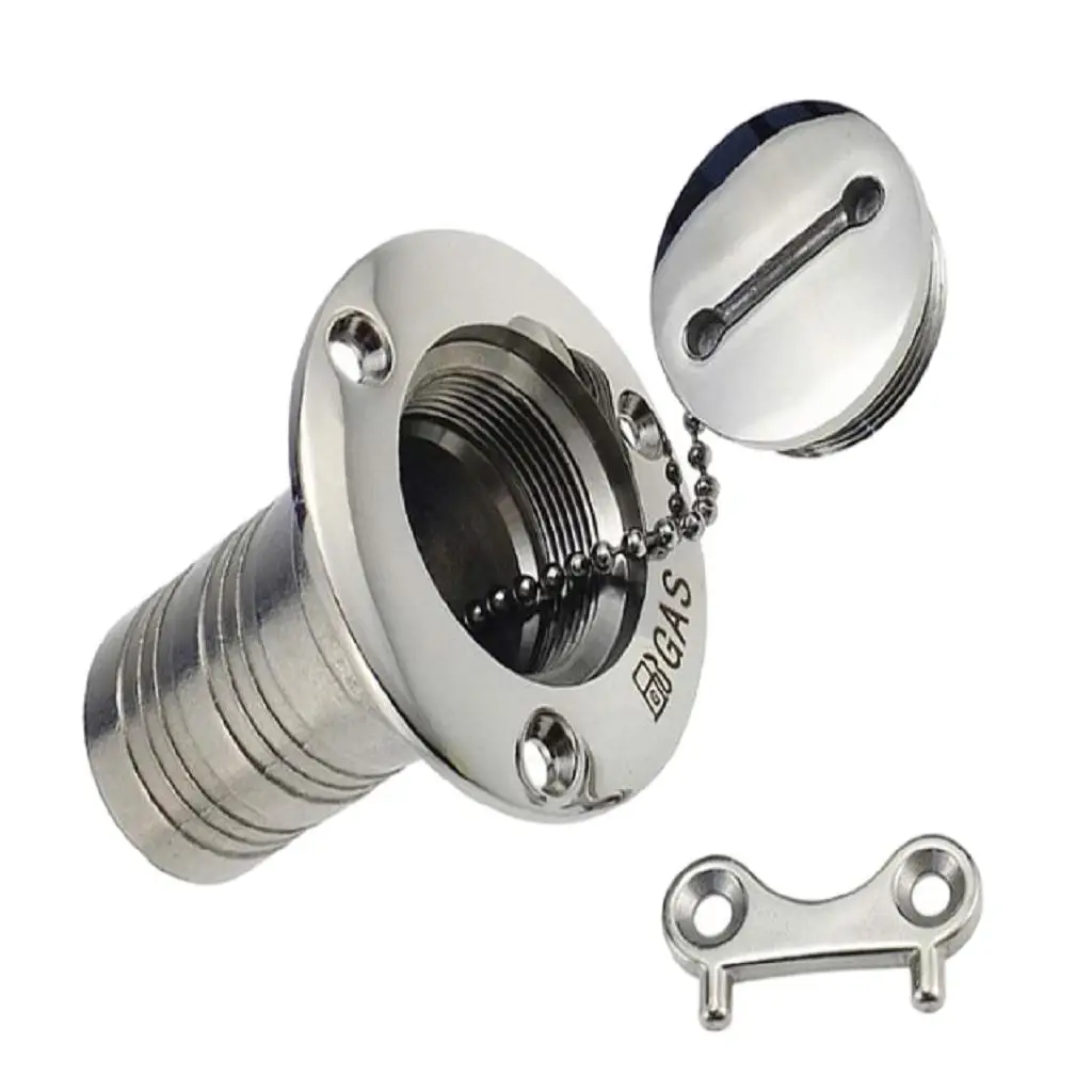 Ø 38mm Stainless Steel Filler Deck Filler Tank Cover for Boat, Yacht, , Tractor, Trailer Tank
Ø 38mm Stainless Steel Filler Deck Filler Tank Cover for Boat, Yacht, , Tractor, Trailer Tank