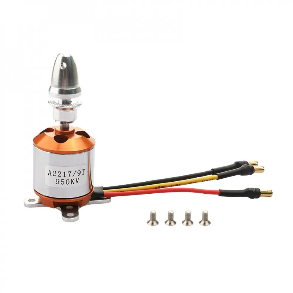 A2217 RC Aircraft Brushless Motor KV950 KV1100 KV12500 KV1500 KV1750 KV2300 KV2700 2-3S Lipo Banana Plug Fixed Wing Drone Parts
A2217 RC Aircraft Brushless Motor KV950 KV1100 KV12500 KV1500 KV1750 KV2300 KV2700 2-3S Lipo Banana Plug Fixed Wing Drone Parts