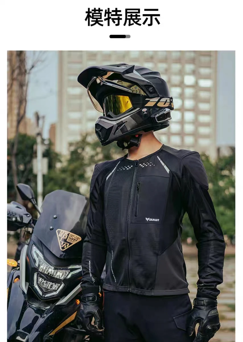 Motorcycle Clothing Armor Summer Men Women for Outdoor Riding CE Protective Gear Soft Sportswear Racing Equipment Body Protector
Motorcycle Clothing Armor Summer Men Women for Outdoor Riding CE Protective Gear Soft Sportswear Racing Equipment Body Protector
