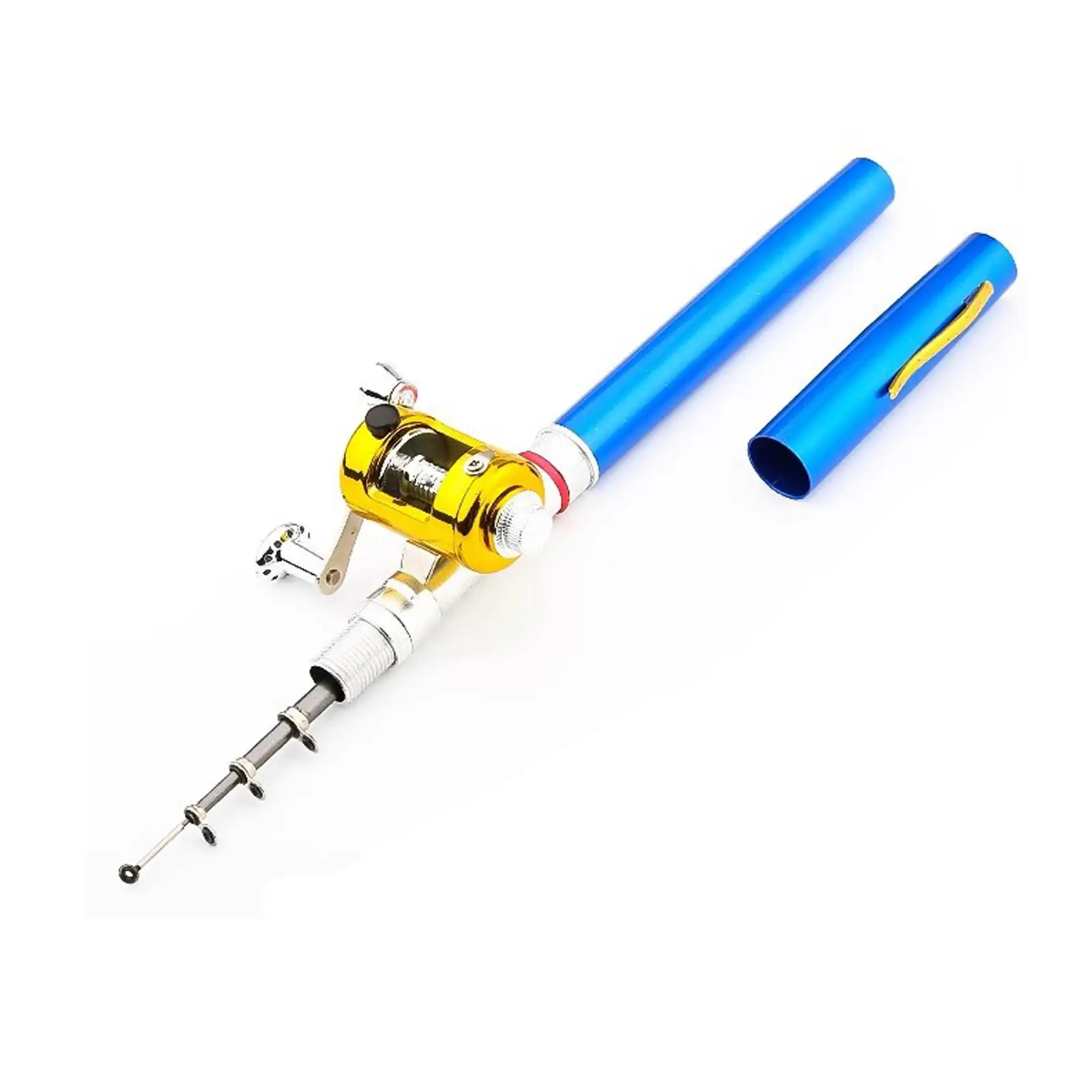 Ultralight Pocket Size Telescopic Fishing Rod Mini Pen Aluminum Fishing Equipment for Travel Outdoor Freshwater Saltwater
Ultralight Pocket Size Telescopic Fishing Rod Mini Pen Aluminum Fishing Equipment for Travel Outdoor Freshwater Saltwater