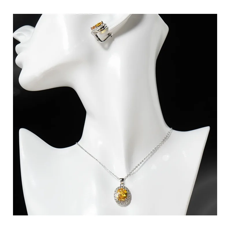 Hot-selling Jewelry Fashion High-end Jewelry Set Necklace Earrings Simple Do Not Fade Simple
Hot-selling Jewelry Fashion High-end Jewelry Set Necklace Earrings Simple Do Not Fade Simple
