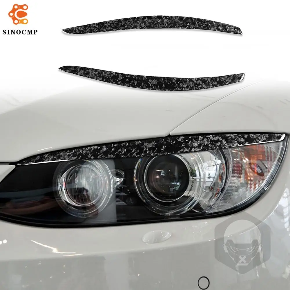 Car Headlight Eye Lid Covers Black Trim Carbon Fiber For BMW 3 Series E92 E93 Coupe 2-Door 2006-2013 Car Stickers
Car Headlight Eye Lid Covers Black Trim Carbon Fiber For BMW 3 Series E92 E93 Coupe 2-Door 2006-2013 Car Stickers