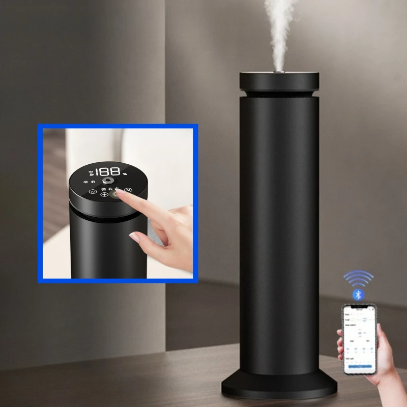 Desktop Intelligent Diffuser Aromatherapy Touch Screen Simple Operation Light Sound Fine Atomization Essential Oil Diffuser