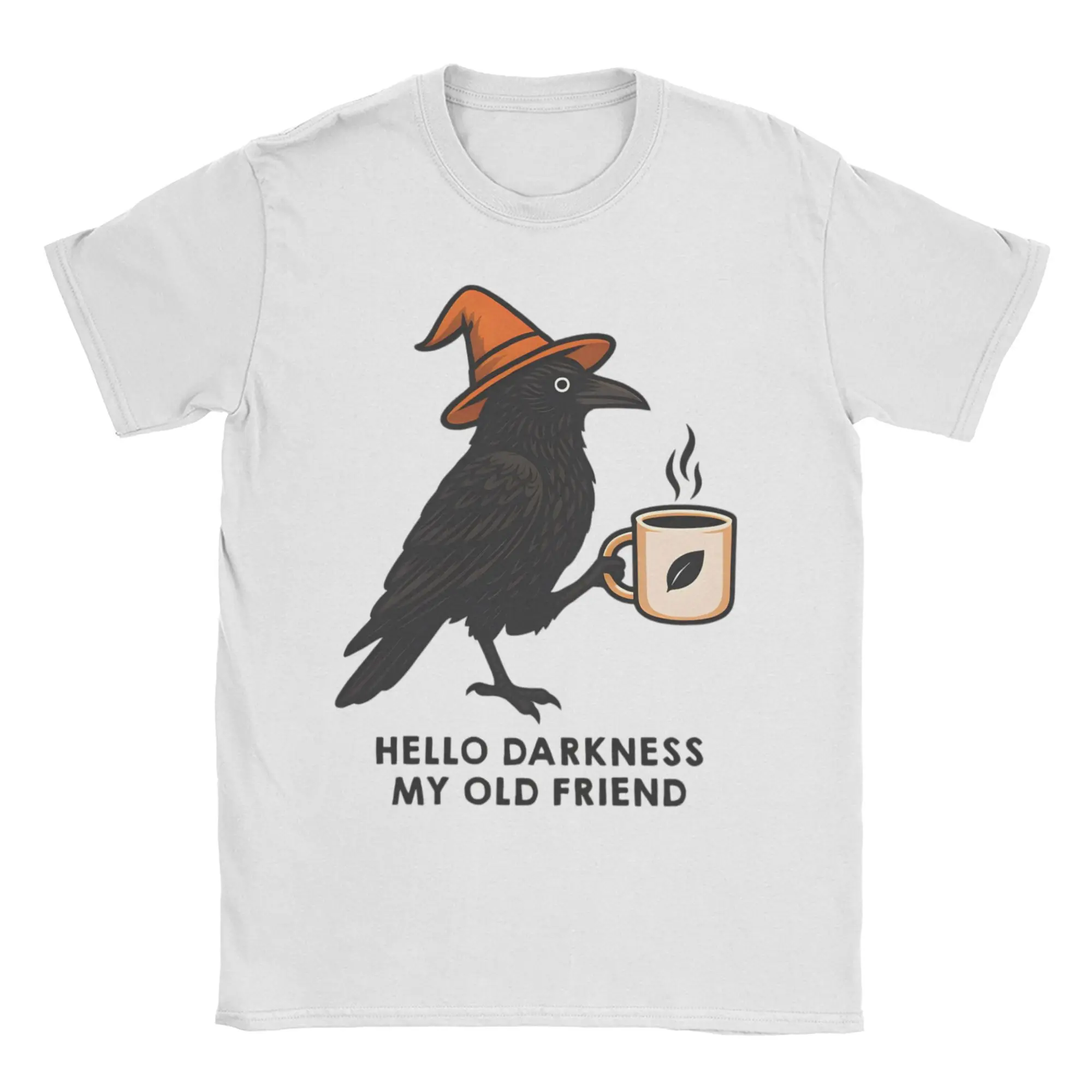 Men Women's Hello Darkness My Old Friend T Shirt Crow Coffee Halloween 100% Cotton Novelty Short Sleeve Round Neck Tees T-Shirts
Men Women's Hello Darkness My Old Friend T Shirt Crow Coffee Halloween 100% Cotton Novelty Short Sleeve Round Neck Tees T-Shirts