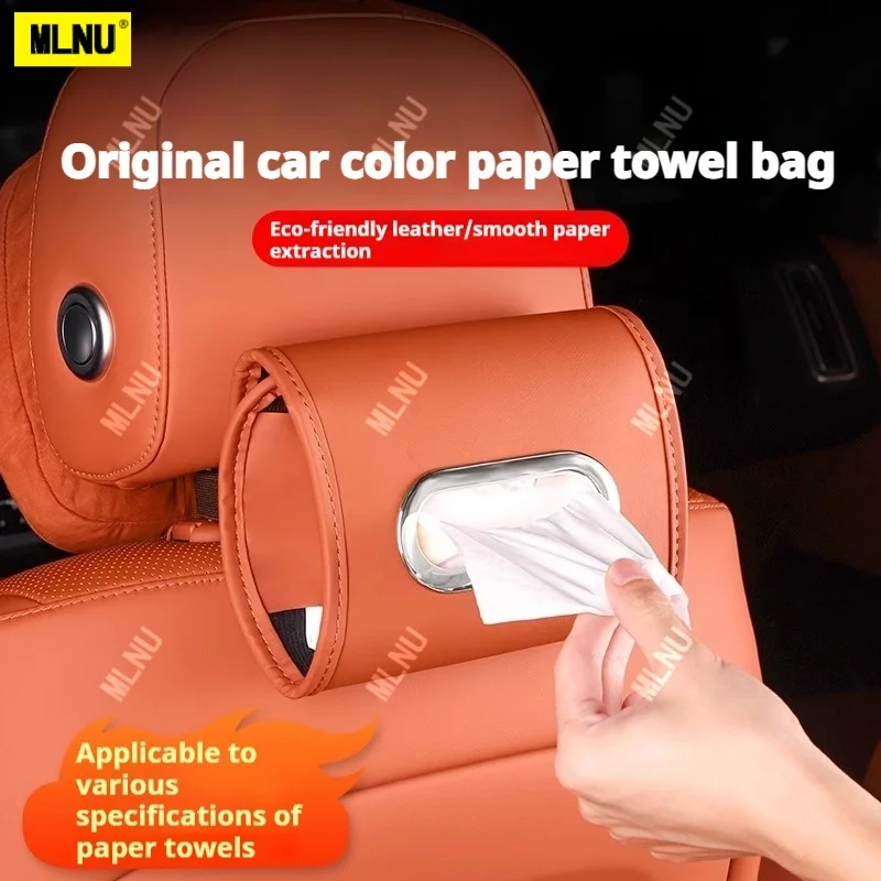 For li auto lixiang l9/l6/l7 Tissue Box Holder Napa Leather, Snap-On Clip, Fit Center Console/Backseat,OEM Color Car Accessories
For li auto lixiang l9/l6/l7 Tissue Box Holder Napa Leather, Snap-On Clip, Fit Center Console/Backseat,OEM Color Car Accessories