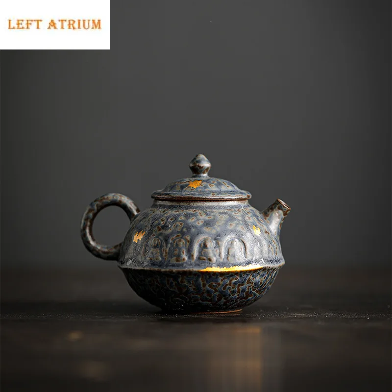 Retro Japanese Style Pot Teapot Kung Fu Coarse pottery Tea Making Device Tea Infuser Tea Kettle Chinese Small Teapot
Retro Japanese Style Pot Teapot Kung Fu Coarse pottery Tea Making Device Tea Infuser Tea Kettle Chinese Small Teapot