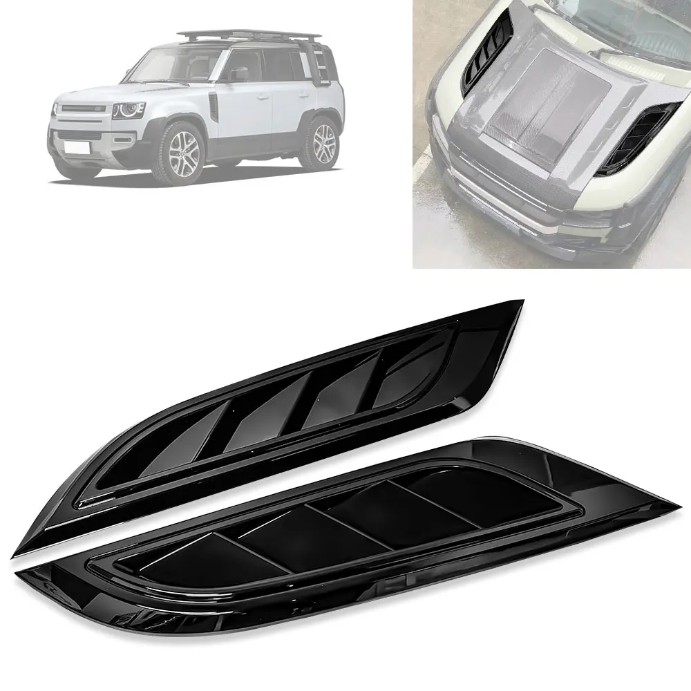 Auto Spare Parts Car Bonnet Two Sides Trim Panel Hood Vent Covers For Land Rover Defender 110 90 2023 2024
Auto Spare Parts Car Bonnet Two Sides Trim Panel Hood Vent Covers For Land Rover Defender 110 90 2023 2024