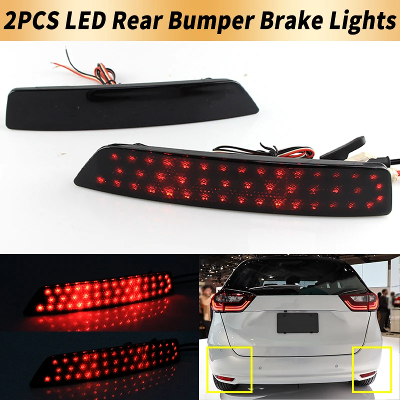 2PCS LED Rear Bumper Brake Lights Canbus For Honda Jazzit 2020 2021 2022 2023-2024 Tail Stop Warning Fog Lamps Car Accessories
2PCS LED Rear Bumper Brake Lights Canbus For Honda Jazzit 2020 2021 2022 2023-2024 Tail Stop Warning Fog Lamps Car Accessories