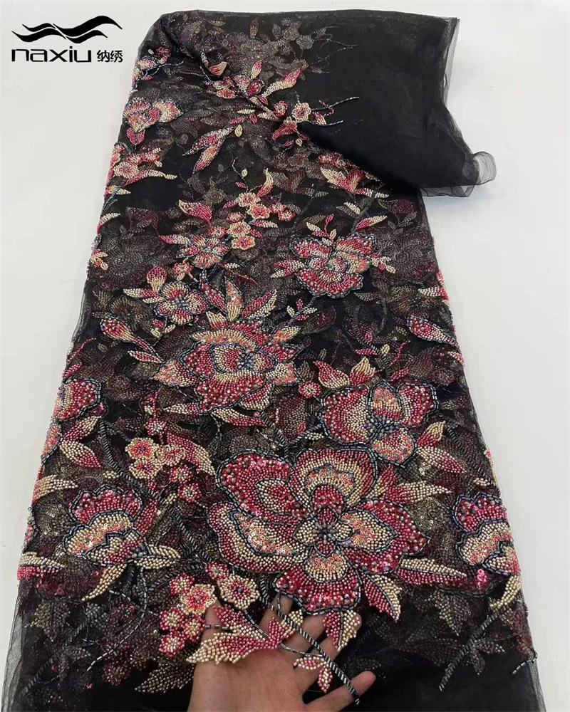 Madison Luxury French Mesh 3d Beaded Lace Fabric High Quality African Sequins Lace Fabrics For Nigerian Wedding Dress
Madison Luxury French Mesh 3d Beaded Lace Fabric High Quality African Sequins Lace Fabrics For Nigerian Wedding Dress