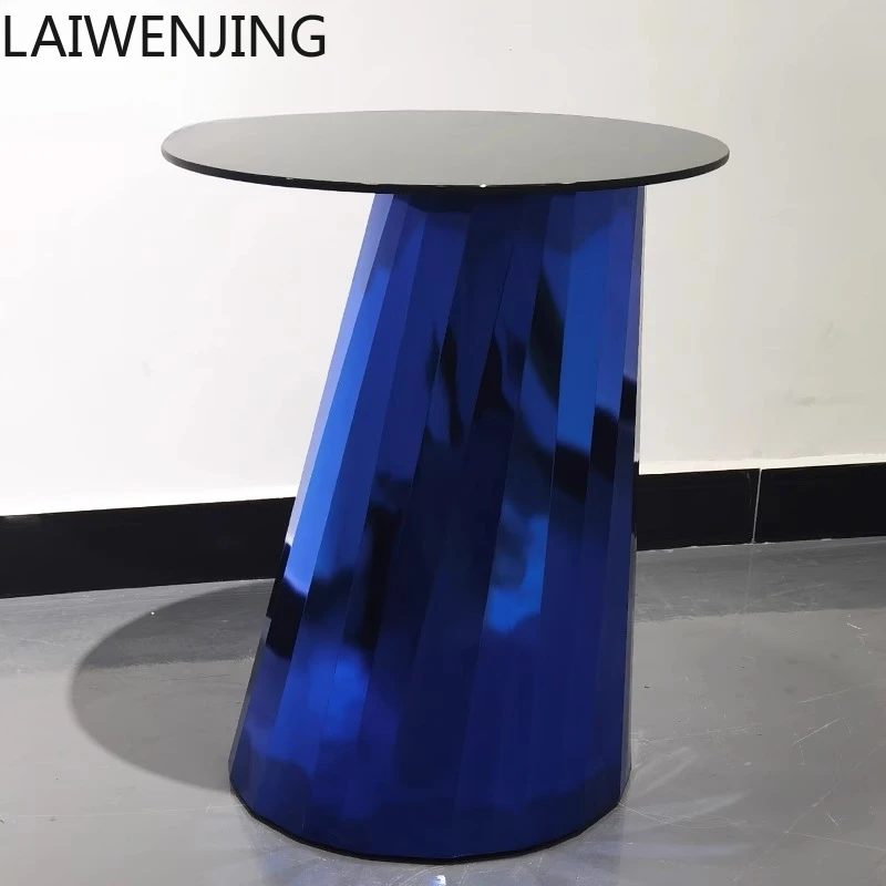 MJY stainless steel sofa side table living room high-end Italian corner table glass small coffee table
MJY stainless steel sofa side table living room high-end Italian corner table glass small coffee table