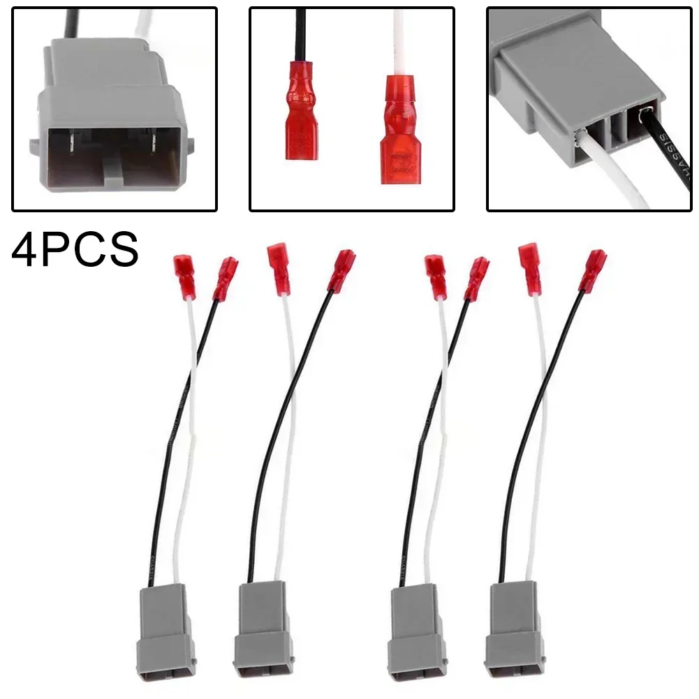 4x Car Speaker Connector Wire-Harness Adapter High-efficeint Car Electonics 18cm Adapter Fit For Honda For CRV 1997-2011
4x Car Speaker Connector Wire-Harness Adapter High-efficeint Car Electonics 18cm Adapter Fit For Honda For CRV 1997-2011