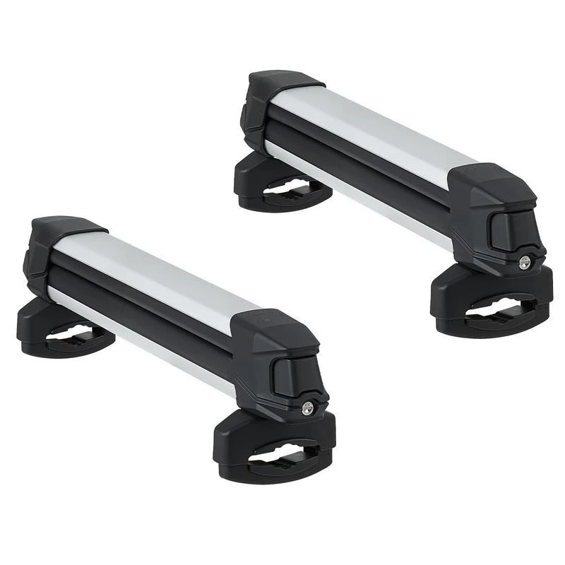 Ski & Snowboard Roof Rack, Carry up to 4 Pairs of Skis or 2 Snowboards, 2 PCS Aluminum Universal Car Roof Rack Top Holder with Lock & Rubber Padding, Carrier for Fishing Rod, Fit Most Crossbars
Ski & Snowboard Roof Rack, Carry up to 4 Pairs of Skis or 2 Snowboards, 2 PCS Aluminum Universal Car Roof Rack Top Holder with Lock & Rubber Padding, Carrier for Fishing Rod, Fit Most Crossbars