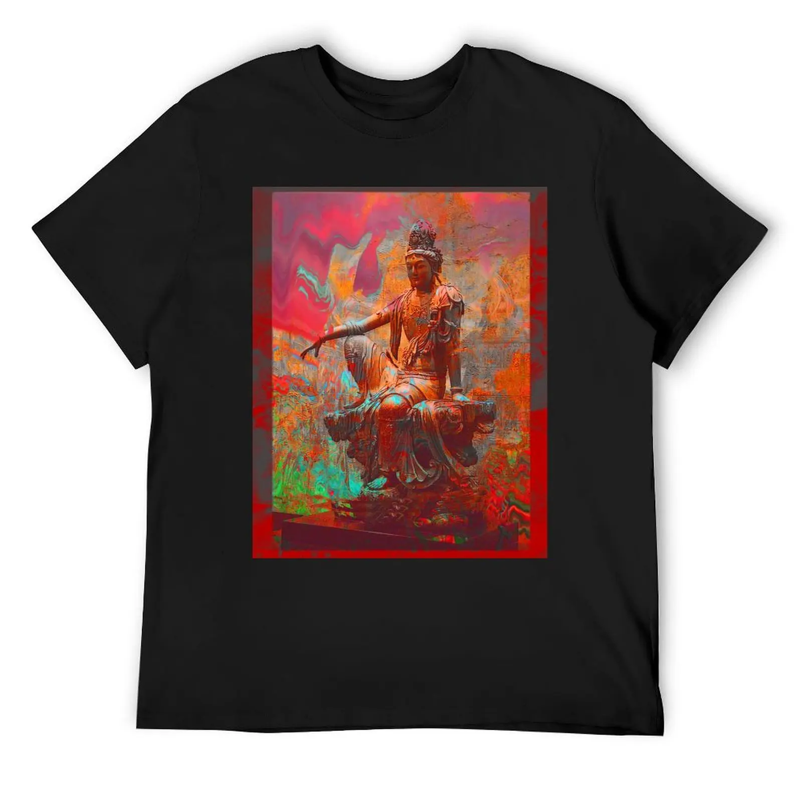 Quan Yin T-Shirt customs plain funny shirt cotton big and tall t shirts for men
Quan Yin T-Shirt customs plain funny shirt cotton big and tall t shirts for men